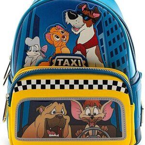 Loungefly Disney Oliver and Company Taxi Ride Mini Backpack NWT​